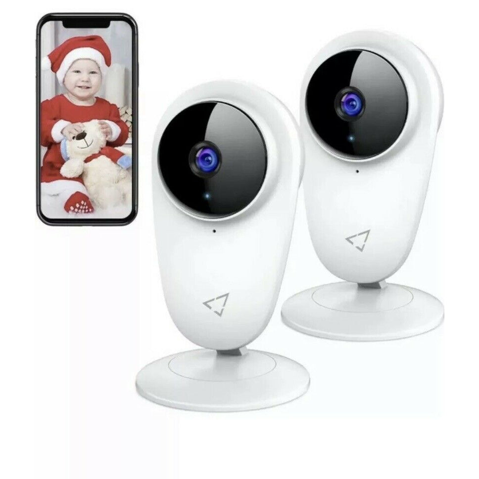 Victure PC420 Wi-Fi Camera 1080P Video Baby Pets Monitor Security Camera-2 Pack