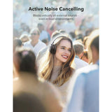 TaoTronics Active Noise Cancelling Wireless Bluetooth Headphones TT-BH085 - Black