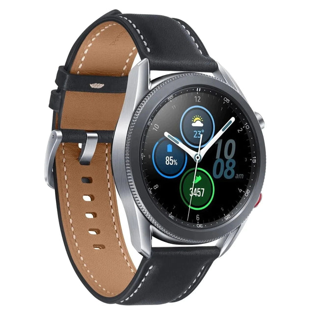 Samsung Galaxy Watch 3 SM-R840 45mm Bluetooth Smart Watch, Mystic Silver - Refurbished Good