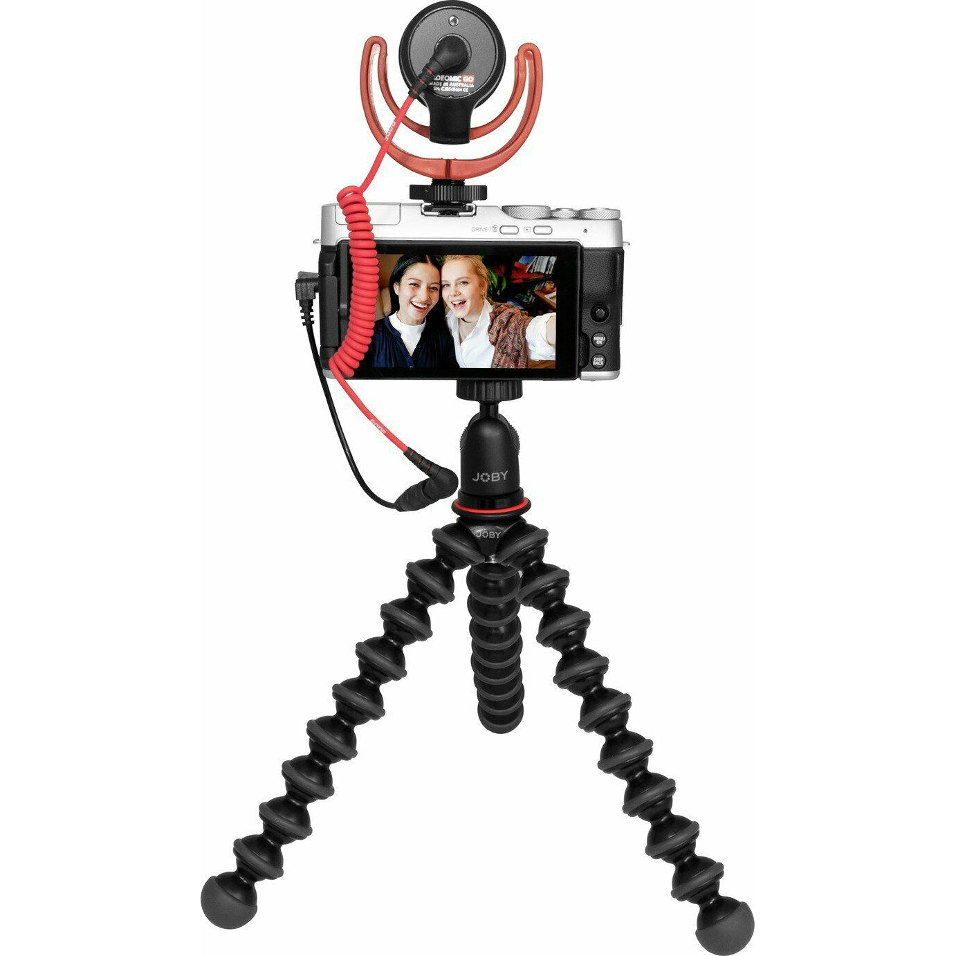 Fujifilm X-A7 Vlogger Kit with XC 15-45mm OIS Lens, Microphone, Joby Gorillapod & Memory Card