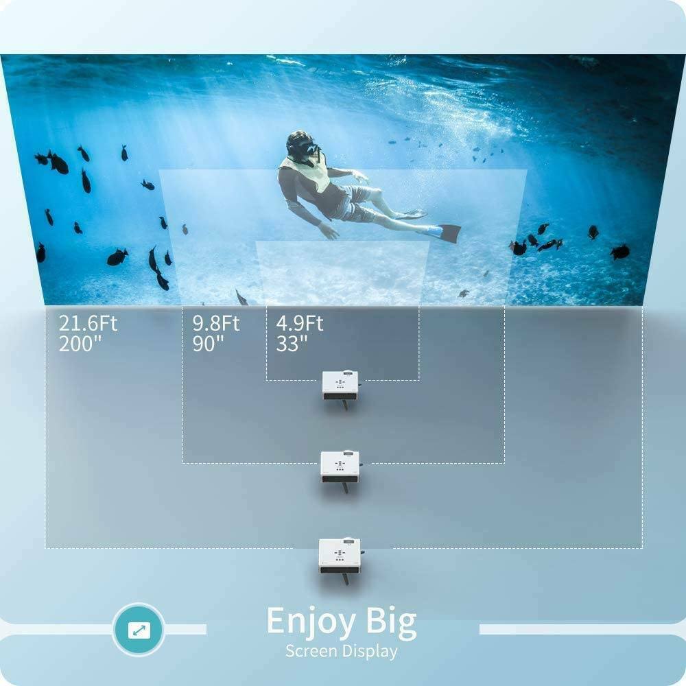 Vankyo Leisure 410 Video Projector - White