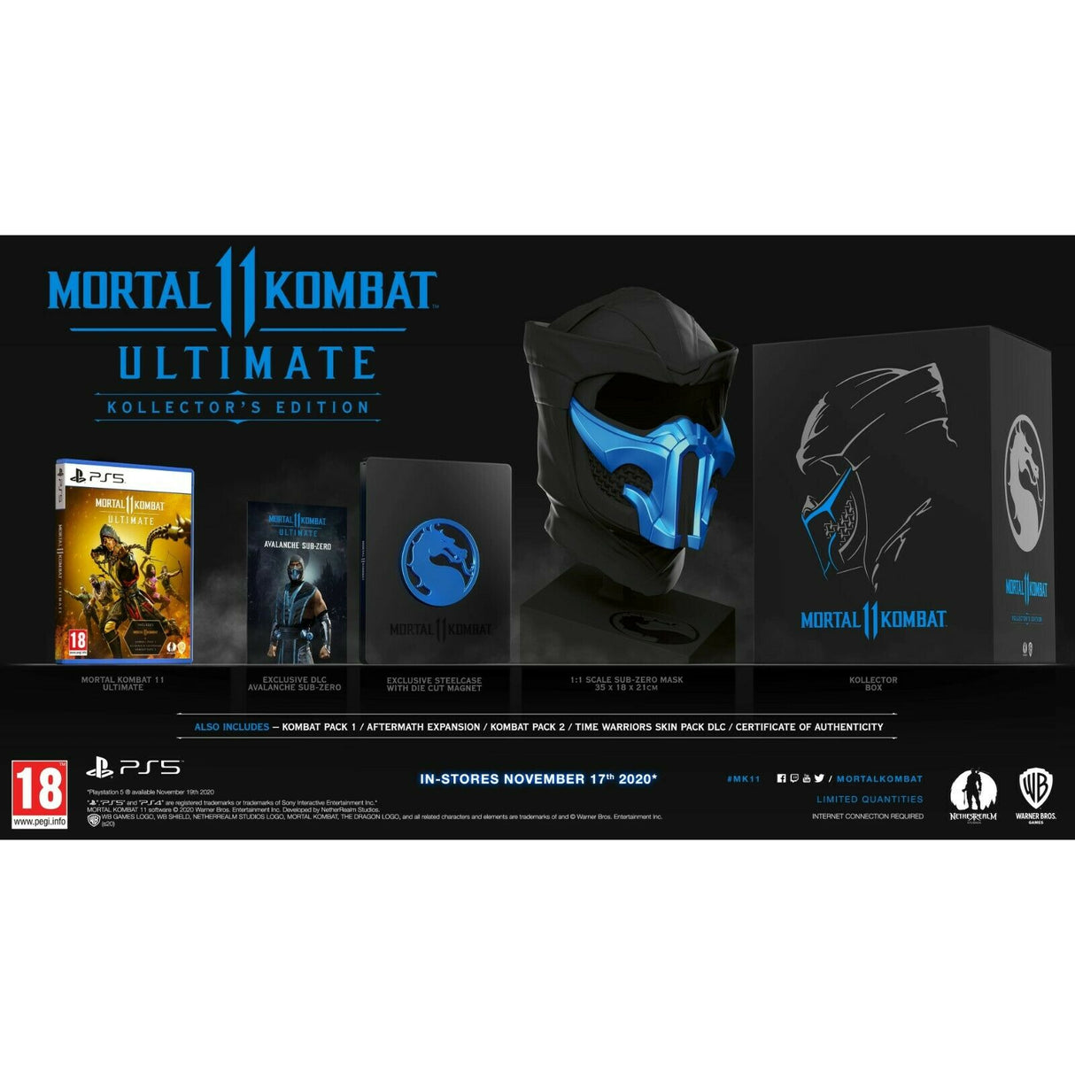 Mortal Kombat 11 Ultimate Kollectors Edition (PS5)