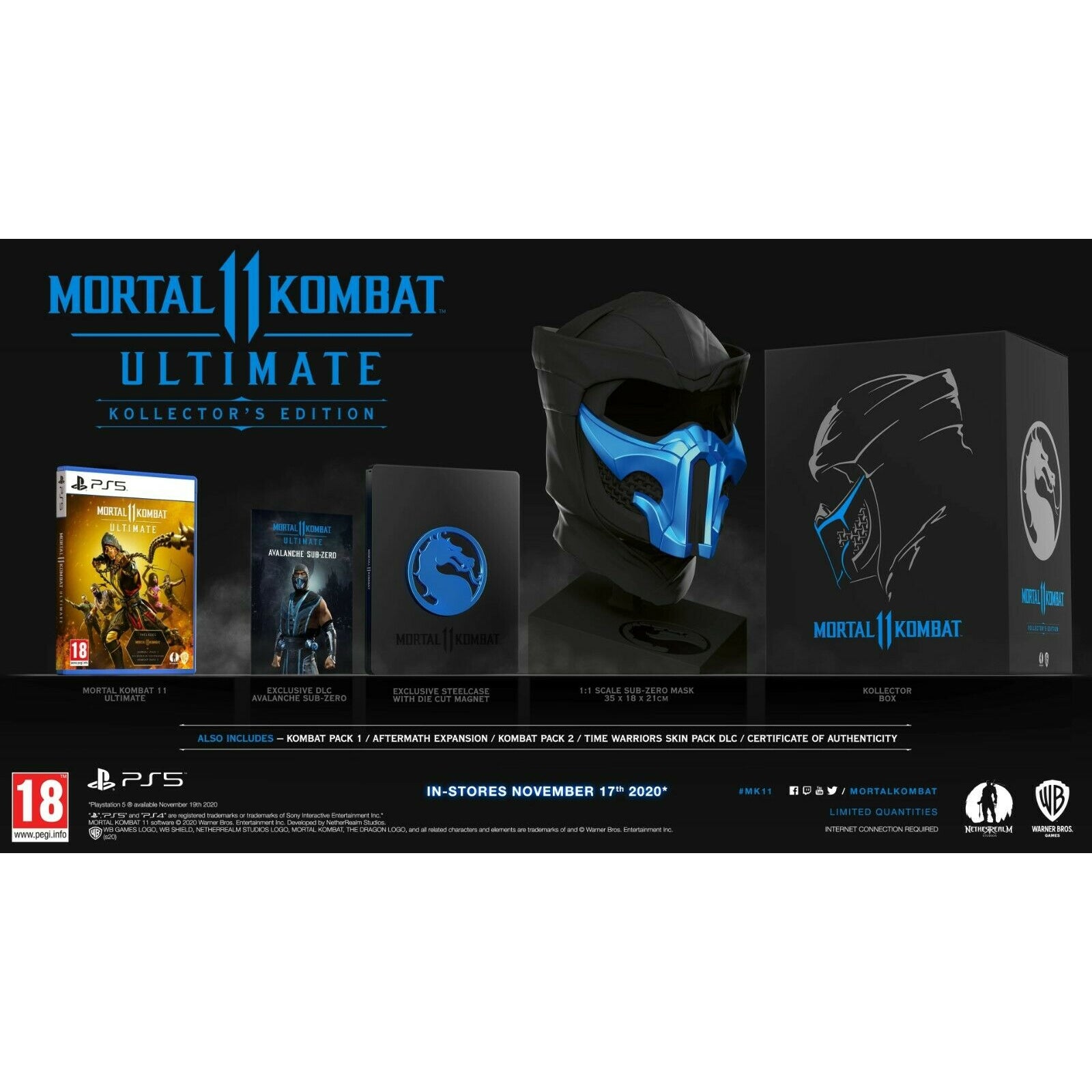Mortal Kombat 11 Ultimate Kollectors Edition (PS5)