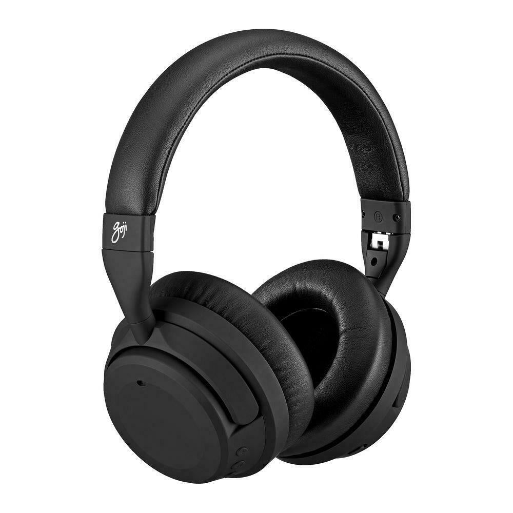 Goji Advance Wireless Bluetooth Noise Cancelling Headphones GTCNCPM19, Black