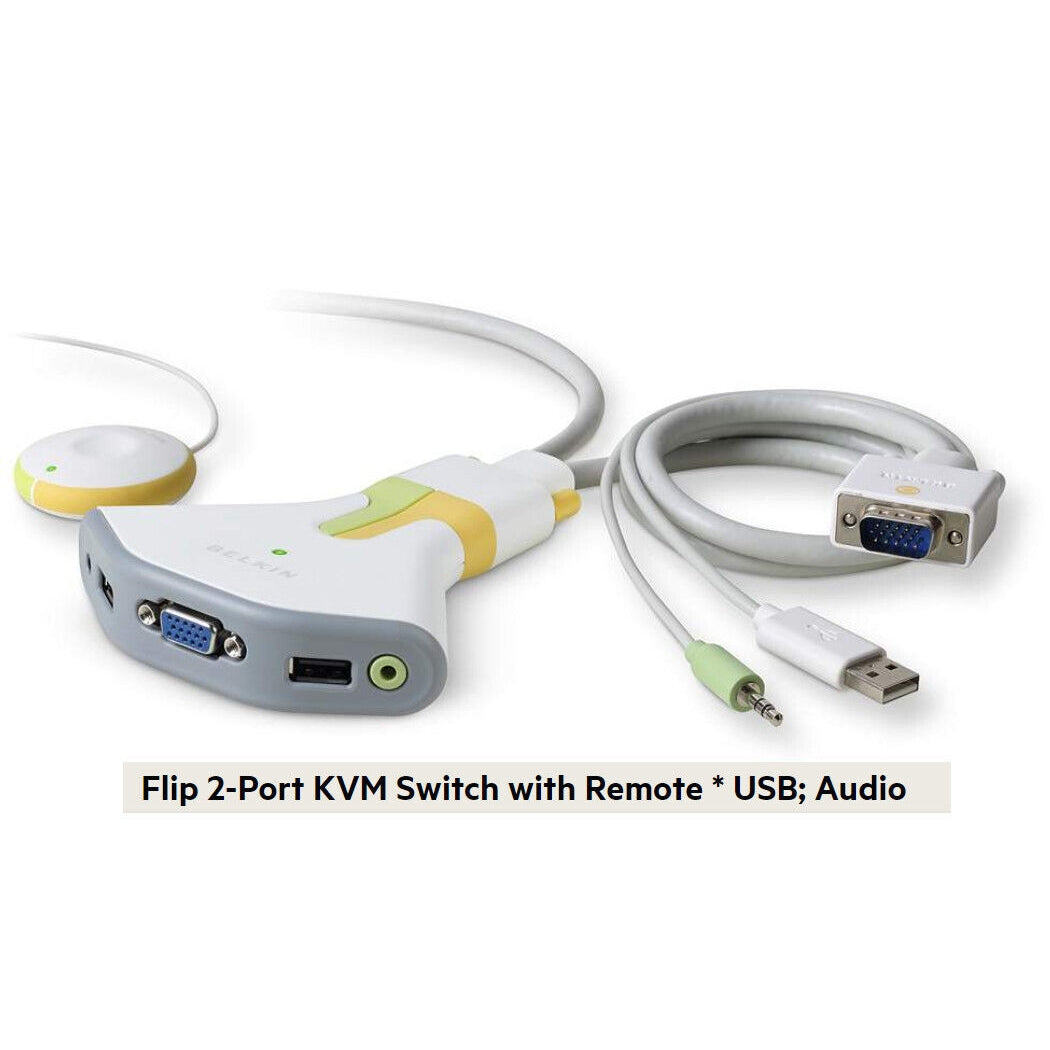 Belkin F1DF102U 2Port External KVM Switch