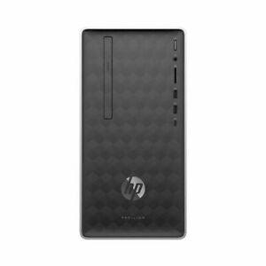 HP Pavilion 590-p0038na Desktop PC, AMD Ryzen 5, 8GB RAM, 2TB HDD, Black