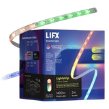 LIFX White & Colour Smart Lighting Adjustable Changing LED Light Strip Starter Kit
