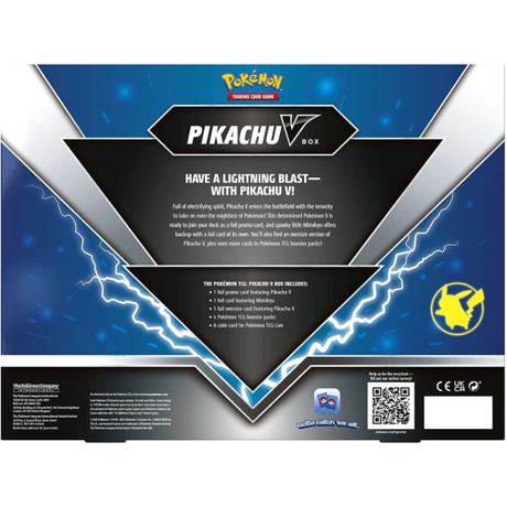 Pokemon Pikachu V Box Trading Card Game
