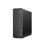 HP Slim S01-AF1002NA Desktop PC, Intel Pentium, 8GB RAM, 512GB SSD, Black