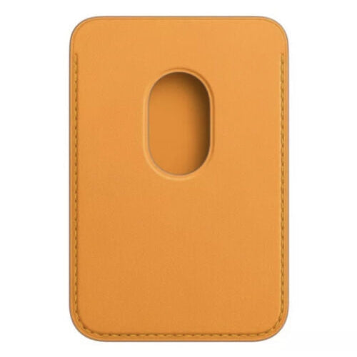 Apple Leather Wallet with MagSafe - California Poppy - Pristine