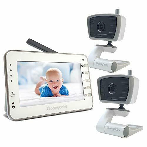 Moonybaby Split 50 Baby Monitor with Camera and Night Vision