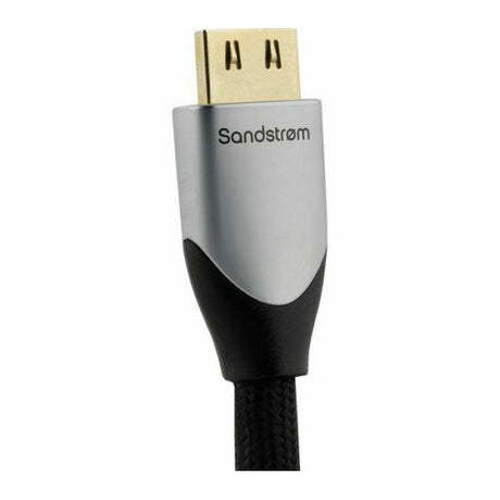 Sandstrom HDMI to HDMI Cable Series Black/Silver