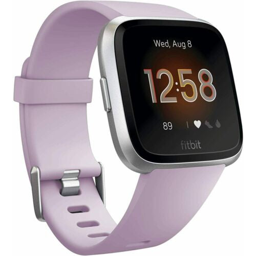 Fitbit Versa Lite Health & Fitness Smartwatch - Lilac - Refurbished Good