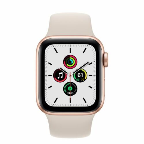 Apple Watch SE GPS 40mm Aluminium A2351 MKQ03 Gold Excellent