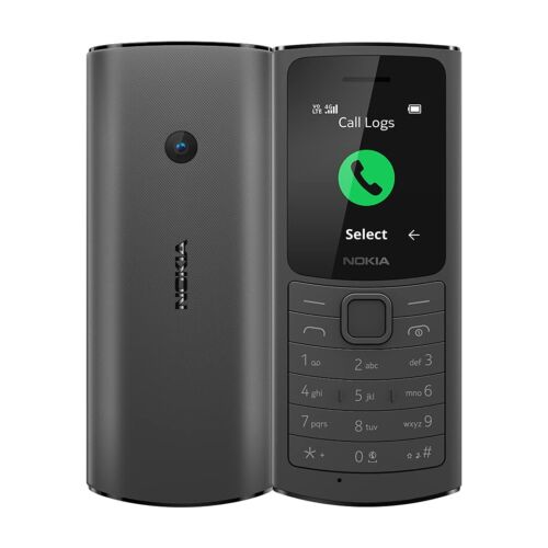 Nokia 110 Mobile Phone 4GB - Black