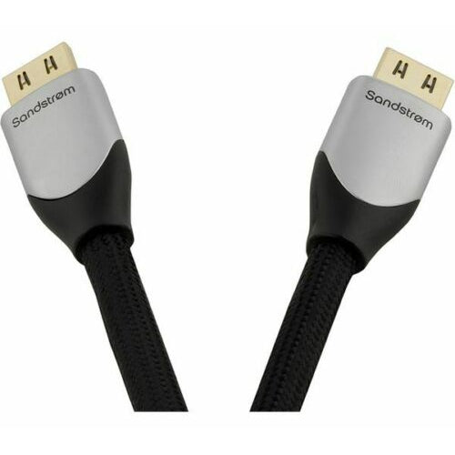 Sandstrom HDMI to HDMI Cable Series Black/Silver