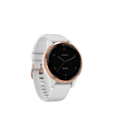 Garmin Vivoactive 4S Smartwatch 40mm - White/Rose Gold - No Straps & Charger - Refurbished Good