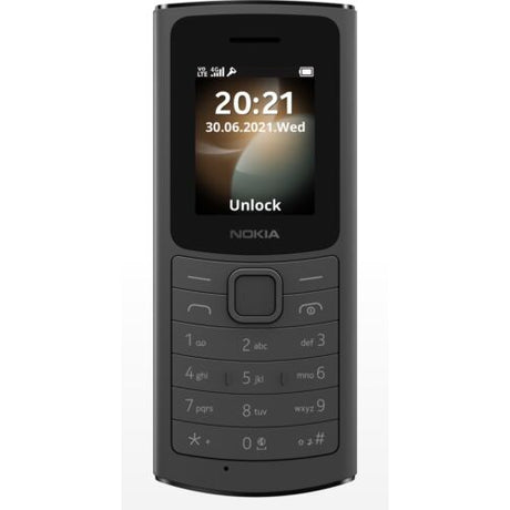 Nokia 110 Mobile Phone 4GB - Black