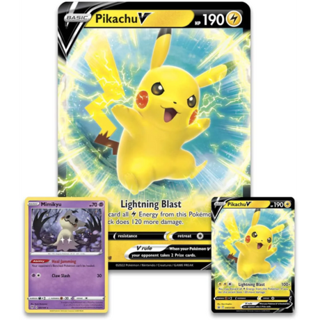 Pokemon Pikachu V Box Trading Card Game