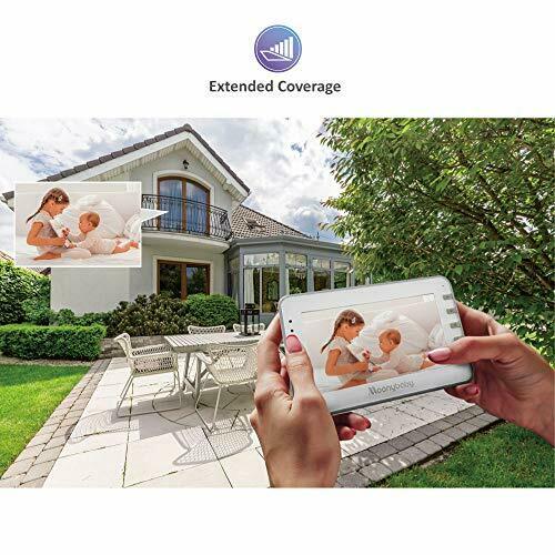 Moonybaby Split 50 Baby Monitor with Camera and Night Vision