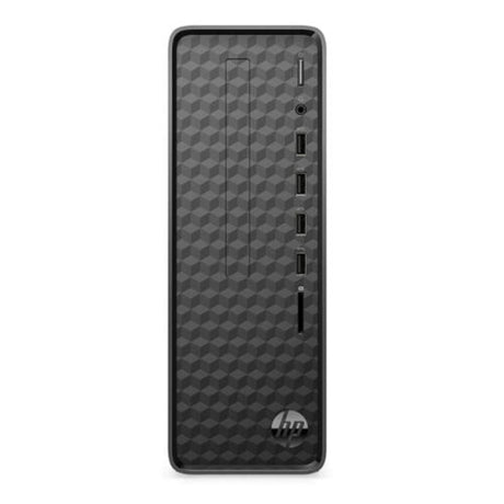 HP Slim S01-AF1002NA Desktop PC, Intel Pentium, 8GB RAM, 512GB SSD, Black