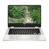 HP x360 14A-CA0005NA Chromebook, Intel Pentium, 8GB RAM, 64GB eMMC, 14", Silver