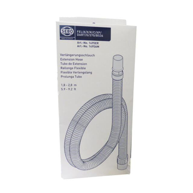 SEBO 1495ER Extension Hose 1.8-2.8 M for Vacuum Cleaners