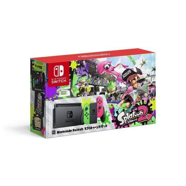 Nintendo Switch Console 32GB - Neon Pink / Green - Refurbished Pristine