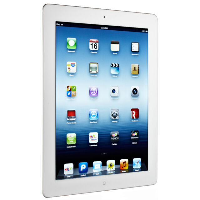 Apple iPad (2012) 3rd Generation 9.7", Wi-Fi, 16GB, White - Refurbished Good