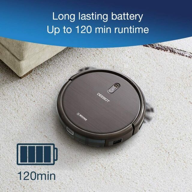 Ecovacs Deebot N79S Robot Vacuum Cleaner, Black - Refurbished Pristine