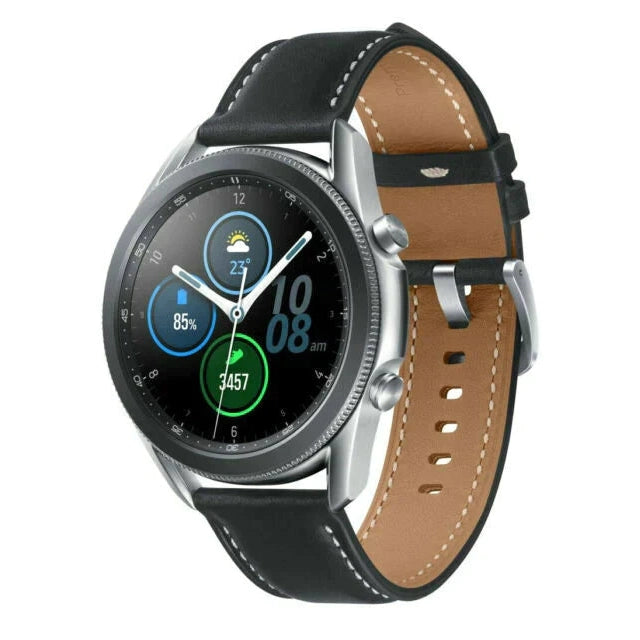 Samsung Galaxy Watch 3 SM-R840 45mm Bluetooth Smart Watch, Mystic Silver - Refurbished Good