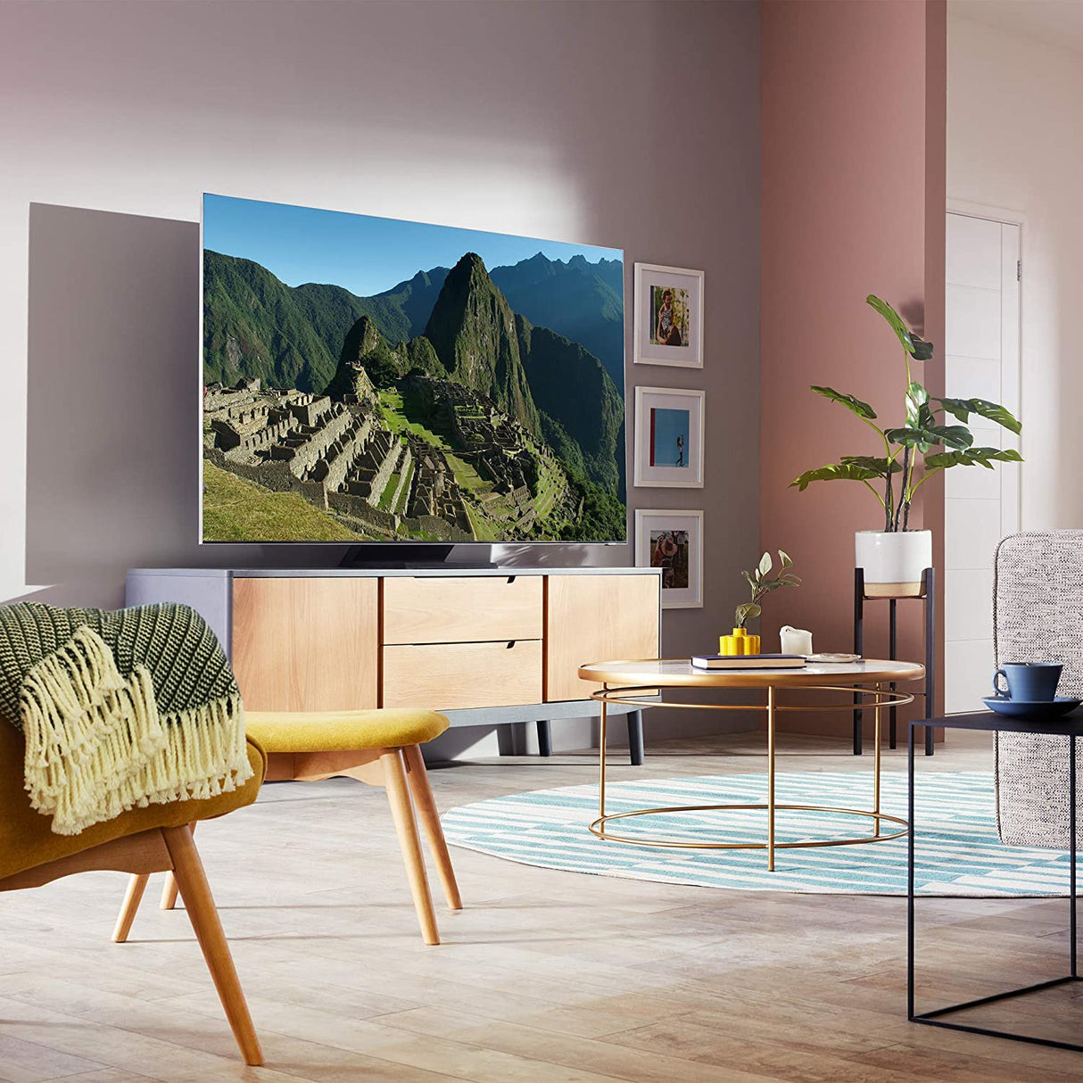 Samsung (2020) 65" Q95T Flagship QLED 4K HDR 2000 Smart TV with Tizen OS - Carbon Silver
