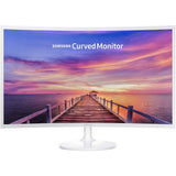 Samsung C32F391 32-Inch Curved LED Monitor -HDMI, Displayport, White Gloss
