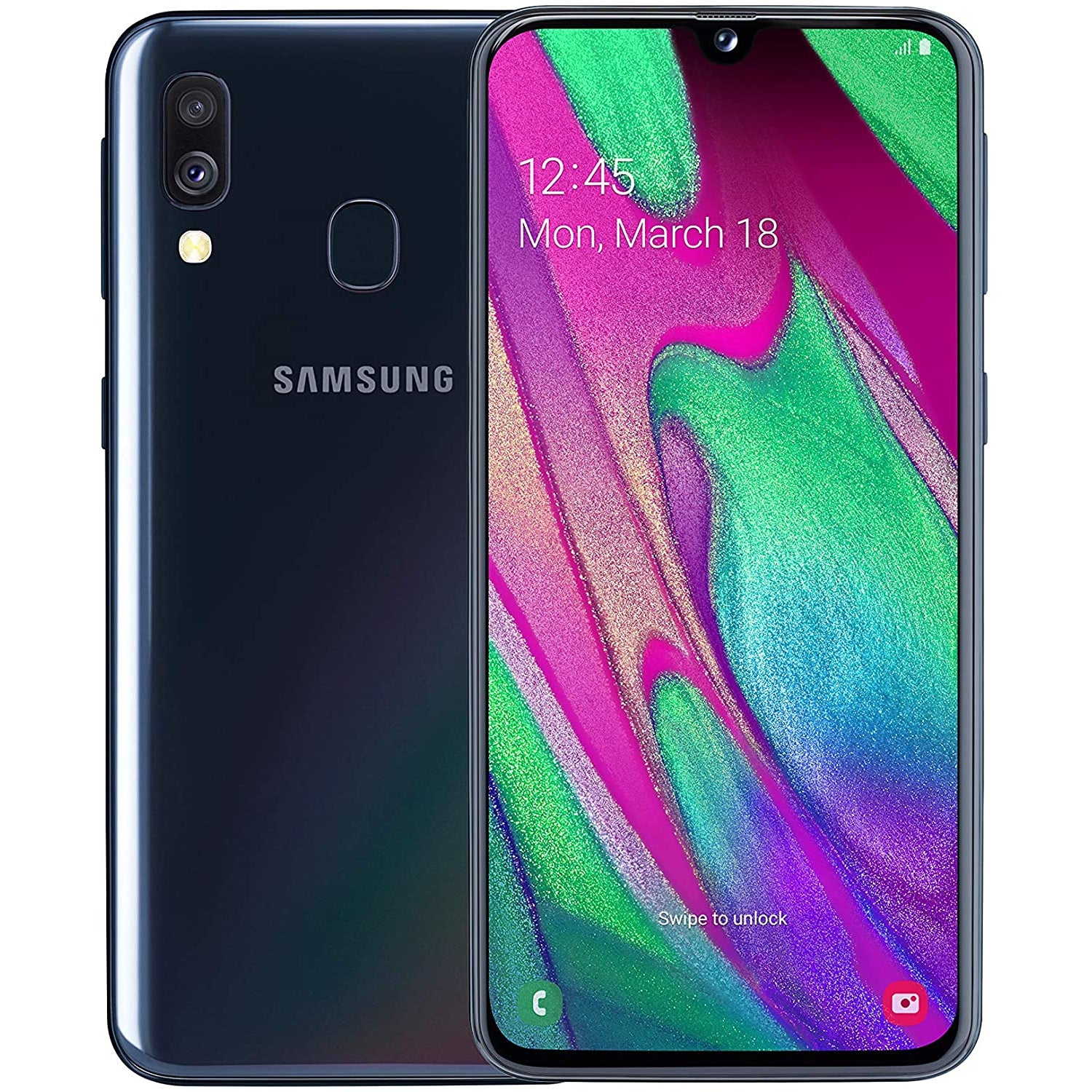 Samsung Galaxy A40 64 GB Android Dual-SIM 5.9 Inch Smartphone - Refurbished