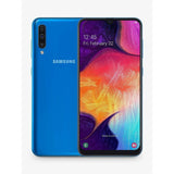 Samsung Galaxy A50 Smartphone, 4GB RAM, 6.4", 4G LTE, SIM Free, 128GB, Blue