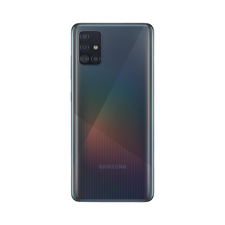 Samsung Galaxy A51 Smartphone, 4GB RAM, 6.5", 4G LTE, SIM Free, 128GB in Prism Crush Black
