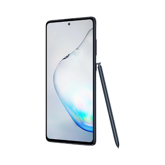 Samsung Galaxy Note 10 Lite Smartphone with S Pen, 6.7in 6GB RAM 4G SIM Free, 128GB in Black