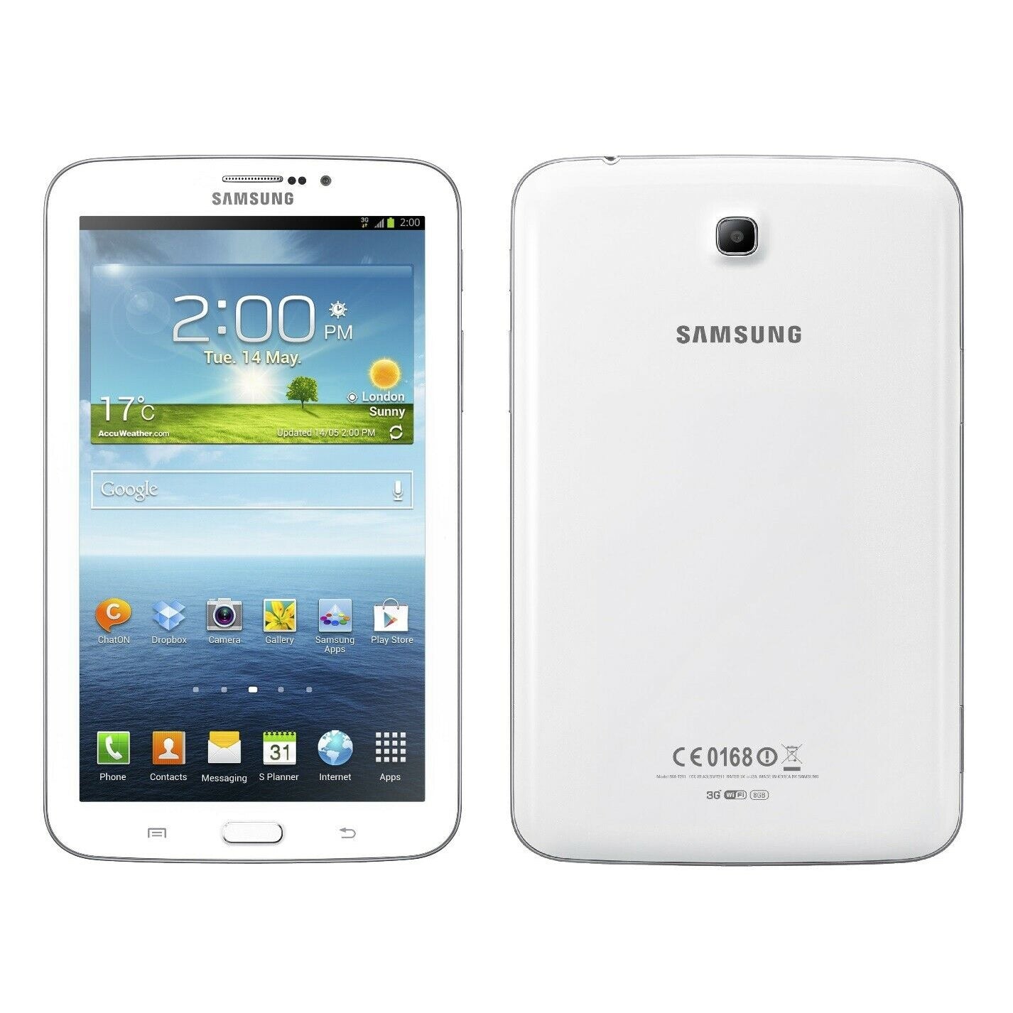 Samsung Galaxy Tab 2, 8GB 7 inch Tablet GT-P3110 White / Grey
