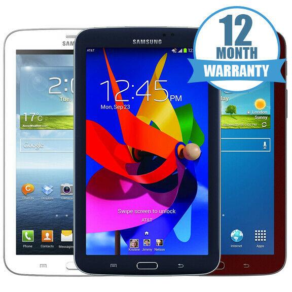 Samsung Galaxy Tab 3 16GB 8inch Android Tablet SM-T210 White/Black/Red UK Seller