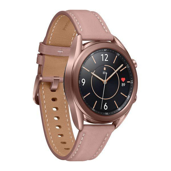 Samsung Galaxy Watch3 41mm Smart Watch, Mystic Bronze (SM-R855F) - Excellent