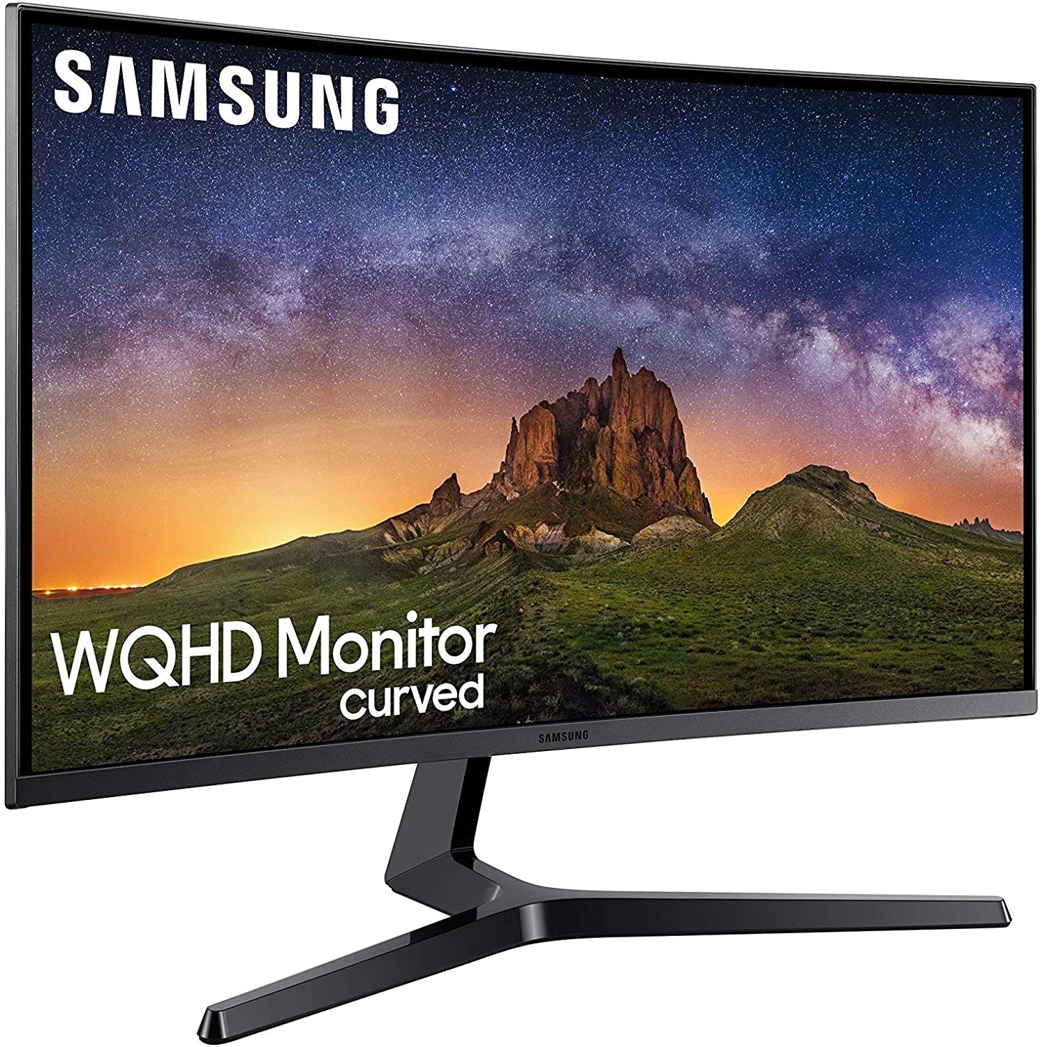 Samsung LC32JG50QQUXEN WQHD Monitor, 31.5", Dark Silver