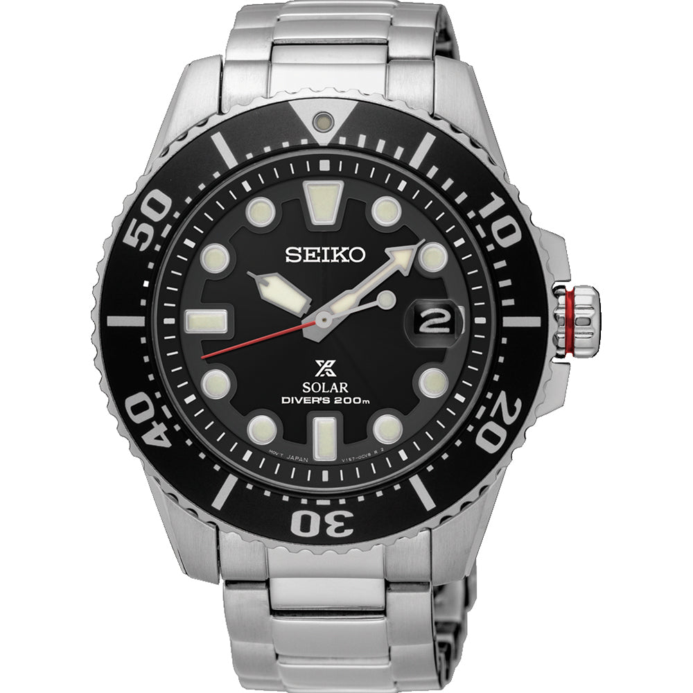 Seiko Men's SNE551P1 Prospex Core Watch - Silver