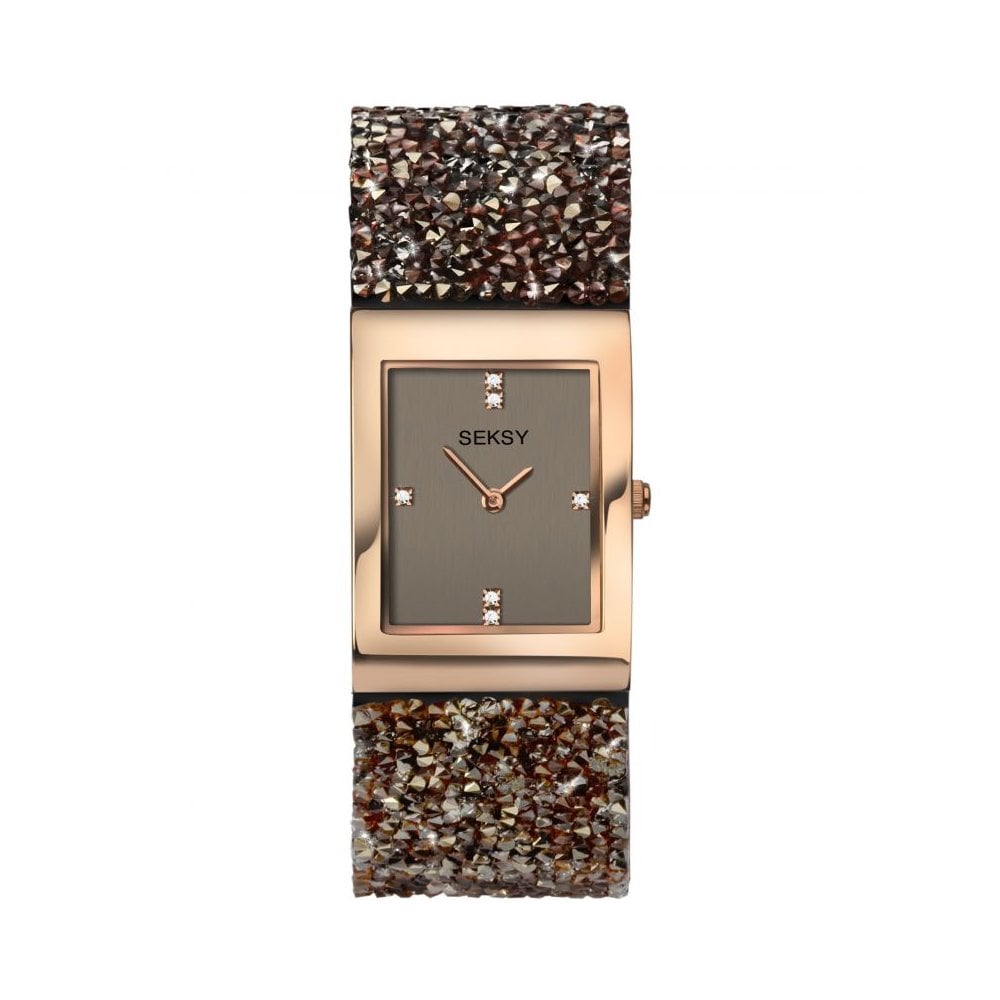Sekonda Women's 2580.37 Seksy Brown Rock Watch - Brown