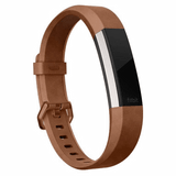 Fitbit FB163LBBRS Alta HR Leather Accessory Band - Brown