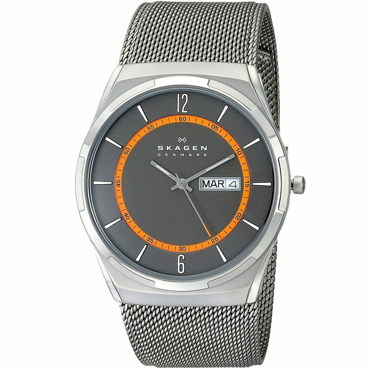 Skagen Men's Analog Quartz Watch with Stainless Steel Strap SKW6007
