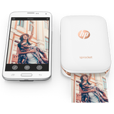 HP Sprocket Photo Printer White and Rose Limited Edition