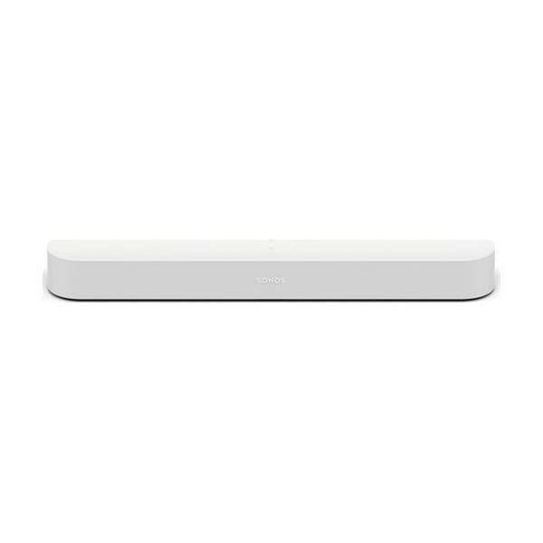 Sonos Beam Compact Smart Sound Bar with Voice Control in Black or White