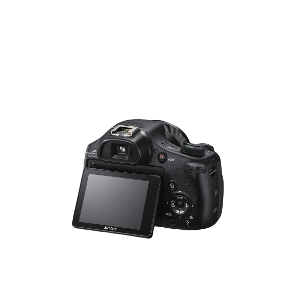 Sony Cyber-shot DSC-HX400V Smart Bridge Camera, Black
