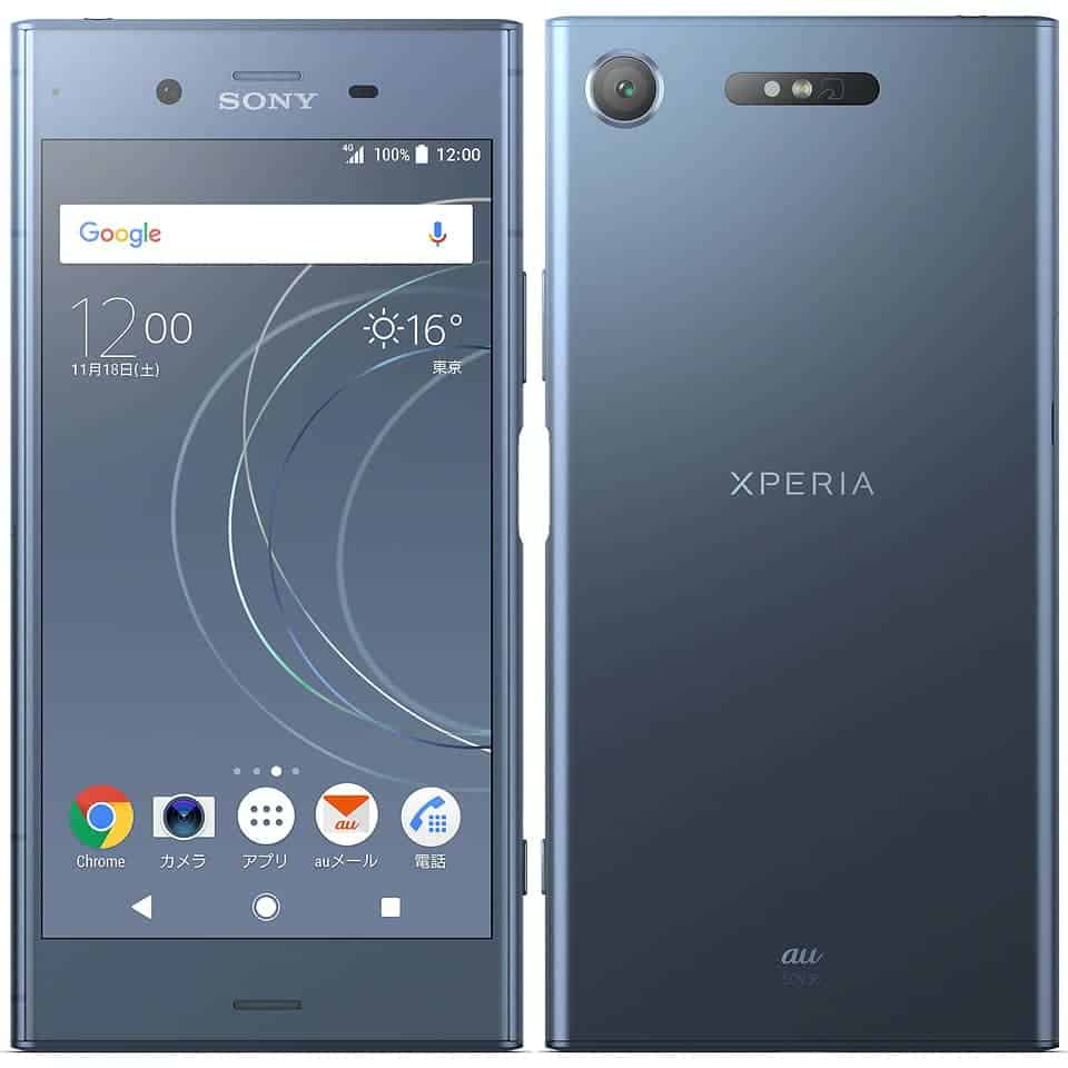 Sony Xperia XZ1, 64GB, Moonlit Blue, Unlocked - Good Condition