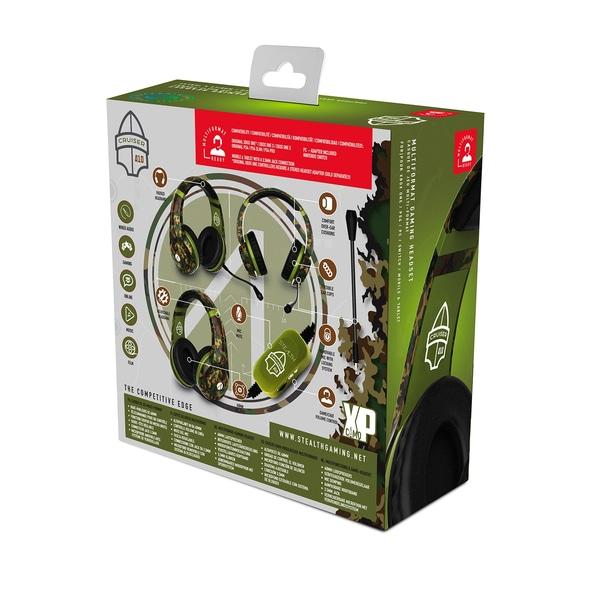 Stealth Cruiser A100 Gaming Headset - Green Camo